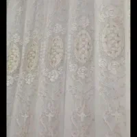 دو عدد پرده عرض‌۱ونیم طول ۲ونیم