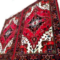 جفت نو 4تا توخوش هریس بارماخ بافت اعلا|فرش|تبریز, |دیوار