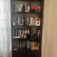 کتابخانه و جاکفشی|کتابخانه، شلف، قفسه‌های دیواری|تهران, گمرک|دیوار