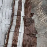 دوعدد پرده گلبهی۱۲۵ و۱۷۰ سانتی متر در قد بلند|پرده، رانر، رومیزی|پردیس, فاز ۸|دیوار