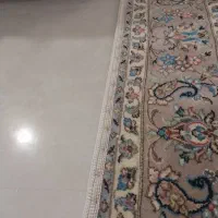 محافظ ریشه فرش توسط خانوم در منزل شما