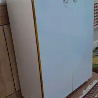جاکفشی MDF نو و شیک نوار طلایی