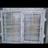 درو پنجره طرح upvcبهمراه شیشه دوجداره نو|مصالح و تجهیزات ساختمان|بابل, |دیوار