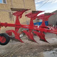 گاوآهن سه خیش دوطرفه با چرخ لاستیکی|ماشینآلات صنعتی|دیواندره, |دیوار