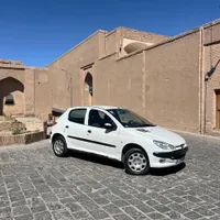 ماشین 206سفید|خودرو سواری و وانت|بیرجند, |دیوار