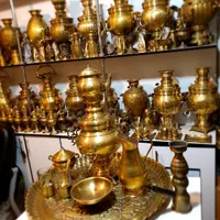 تولیدutting سماور ذغالی برقی زغالی برنجی مسی گازی|سماور، چای‌ساز، قهوه‌ساز|اصفهان, دستگرده|دیوار