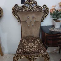 مبل استیل ۷ نفره به همراه میز نهار خوری ۶ نفره|مبلمان خانگی و میز عسلی|نکا, |دیوار