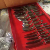 سرویس قاشق و چنگال آلمانی اصل ۴۸تیکه در حد نو