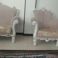 مبل هفت نفره|مبلمان خانگی و میز عسلی|فولادشهر, مسکن مهر فولادشهر|دیوار