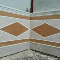 استاه نما کار رومی و شسته سنگ|خدمات پیشه و مهارت|کرمان, |دیوار