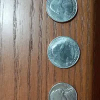 سه عدد سکه آمریکایی|کلکسیون سکه، تمبر، اسکناس|اسلام‌‌آباد غرب, |دیوار