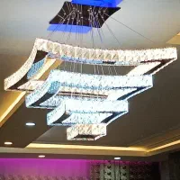 لوسترهای هوشمند، مدرن ، کریستالی|لوستر و چراغ آویز|کرمانشاه, |دیوار