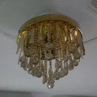 لوستر کریستالی سقفی