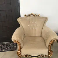 یک دست مبل هفت نفره تمیز در حدنو|مبلمان خانگی و میز عسلی|لاهیجان, شهرک سلمان فارسی|دیوار