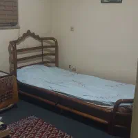 تخت خواب تک‌ نفره چوبی