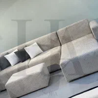 مبل ال کبریتی با پارجه ترک(هازل)