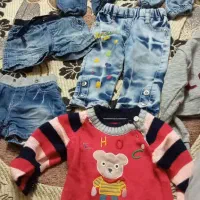 لباس دخترانه و کفش ۴۰عدد ۲۰۰تومن|کفش و لباس بچه|رشت, سعدی (تختی)|دیوار