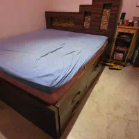 سرویس خواب ۲ نفره+ تشک+ میز ارایش
