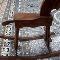 اسب راک چوبی
