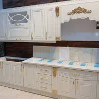 کابینت پیش ساخته نئوکلاسیک/ ممبران/ هایگلاس