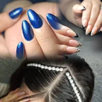 بافت مو ارایش. کاشت ناخن