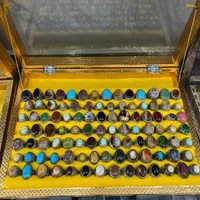 فروش انواع انگشتر با سنگ معدنی