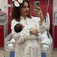 ست بیمارستانی مادر و نوزاد پیراهن بارداری