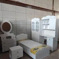 سرویس خواب نوجوان ، تخت تک نفره/ سیمونی / تخت کودک|تخت و سرویس خواب|تبریز, |دیوار