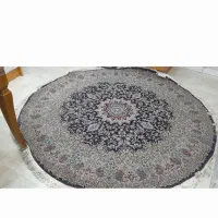 قالیچه ماشینی گرد|فرش|بیرجند, |دیوار