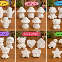 رنگ‌آمیزی کودکان سرگرمی و کاردستی کودک مجسمه سنگ