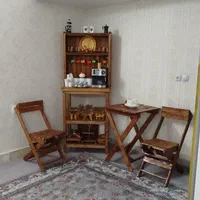 میزکافه بار تولیدی روستیک|مبلمان خانگی و میز عسلی|کاشان, قطب راوندی|دیوار