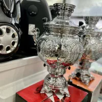 سماور گازی قلم کاری  اصفهان 10لیتری