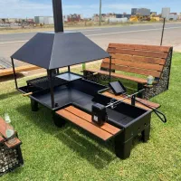 تولید انواع آتشدان ، باربیکیو و منقل