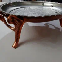 ظرف مسی پایه دار