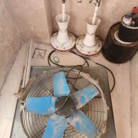 فن پر قدرت و دو عدد پنکه سقفی