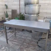 اجاق‌خورشت‌پزی..میزکاراستیل