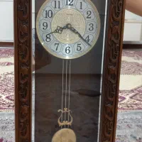 ساعت دیواری چوب راش