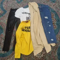 تعدادی لباس مردانه درحدنو