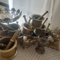خریداری و فروش انواع ظروف و هاونگ ودکوری برنج برنز