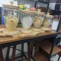 جاحبوبات،ظرف چوبی