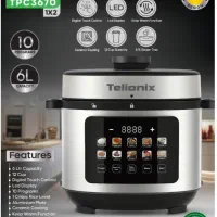 مولتی کوکر(زودپز،پلوپز)برقی ۱۰کاره تلیونیکس