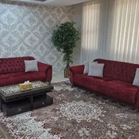 ۲ست  راحتی سه نفره چستر به همراه میز جلو مبلی