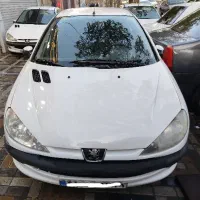 پژو206 sd v1 مدل 86 سفید موتور تیوفایو|خودرو سواری و وانت|تبریز, |دیوار