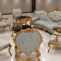 مبل ۹ نفره تمام چوب