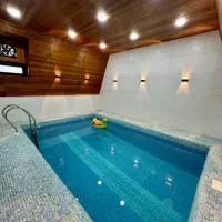 کلبه نوساز سویسی جهان(استخردار)