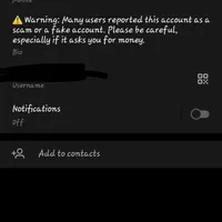 اکانت Scam تلگرام