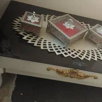 مبل ۷ نفره سورمه ای|مبلمان خانگی و میز عسلی|تهران, دهم فروردین|دیوار