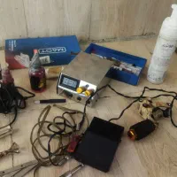 دستگاه تتو با وسایل