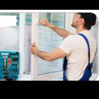 تعمیروریگلاژدرب‌وپنجره‌های‌یوپی‌وی‌سی‌وآلومینیومی|خدمات پیشه و مهارت|آبیک, |دیوار