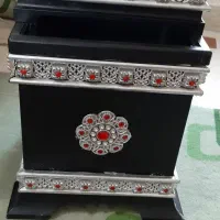 سطل زباله و جا دستمال کاغذی